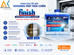 Dung dịch nước vệ sinh khoang máy rửa chén bát Finish 